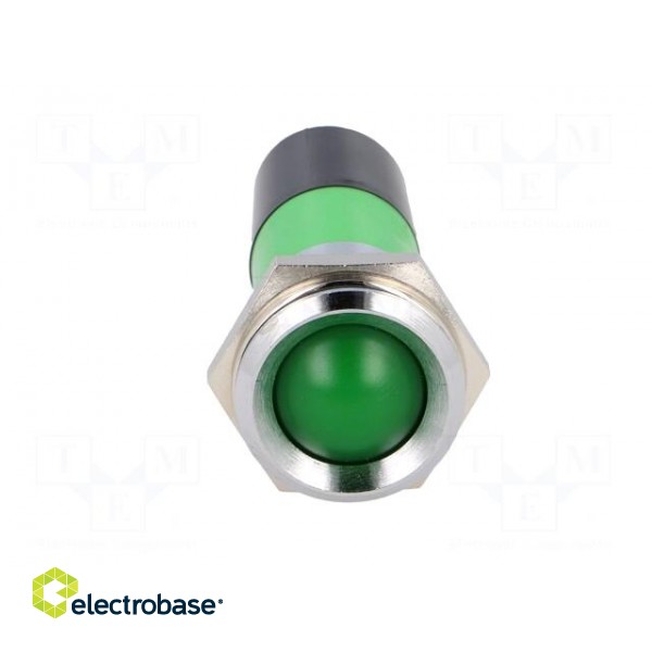 Indicator: LED | recessed | green | 230VDC | 230VAC | Ø22.2mm | IP67 image 9