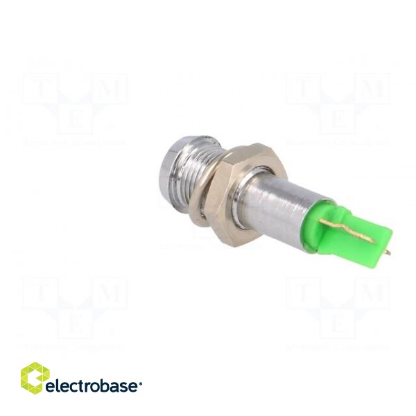 Indicator: LED | recessed | 24÷28VDC | Cutout: Ø6.2mm | IP67 | metal image 4