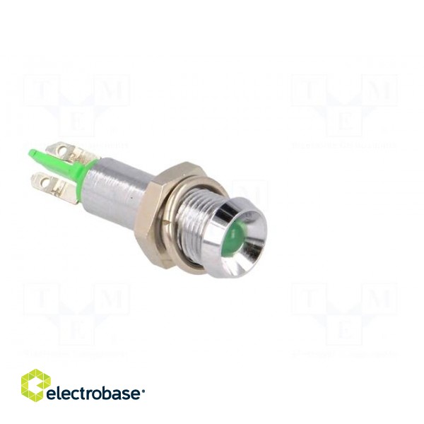 Indicator: LED | recessed | 24÷28VDC | Cutout: Ø6.2mm | IP67 | metal image 8