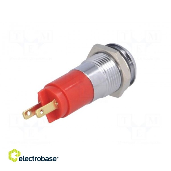 Indicator: LED | recessed | 12÷14VDC | 12÷14VAC | Cutout: Ø14.2mm | IP67 image 6
