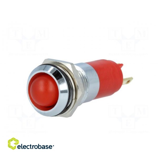 Indicator: LED | recessed | 24÷28VDC | 24÷28VAC | Cutout: Ø14.2mm | IP67 image 2