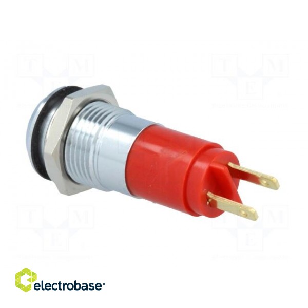 Indicator: LED | recessed | 24÷28VDC | 24÷28VAC | Cutout: Ø14.2mm | IP67 image 4