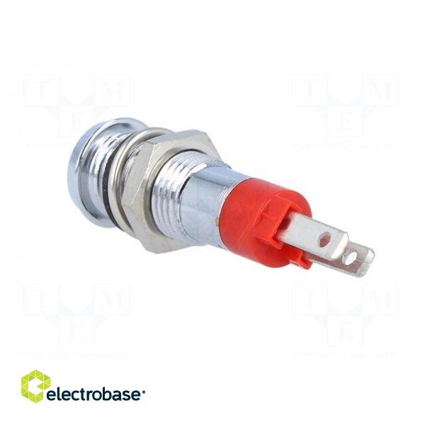 Indicator: LED | recessed | 24÷28VDC | 24÷28VAC | Cutout: Ø8.2mm | IP67 image 4