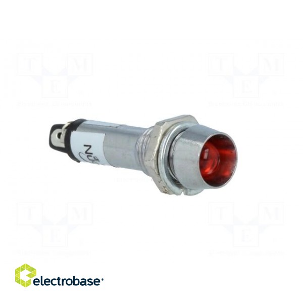 Indicator: LED | recessed | 24VDC | Cutout: Ø8.2mm | IP40 | metal фото 7