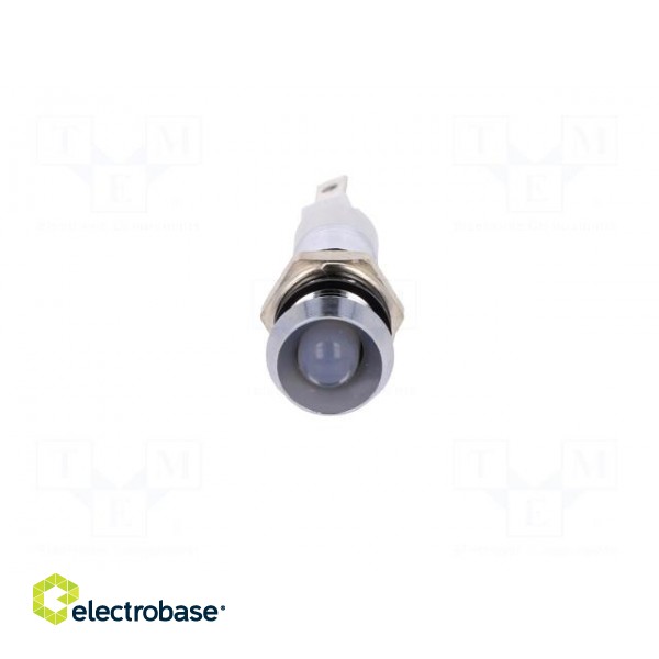 Indicator: LED | recessed | 24÷28VDC | Cutout: Ø8.2mm | IP67 | metal image 9