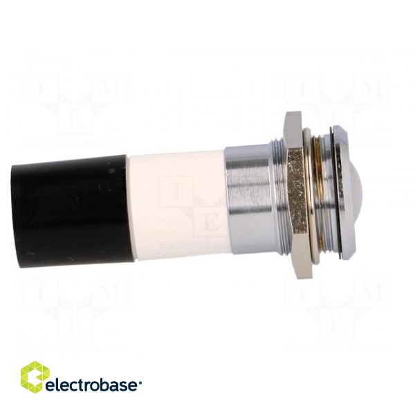 Indicator: LED | recessed | white | 230VDC | 230VAC | Ø22.2mm | IP67 image 7