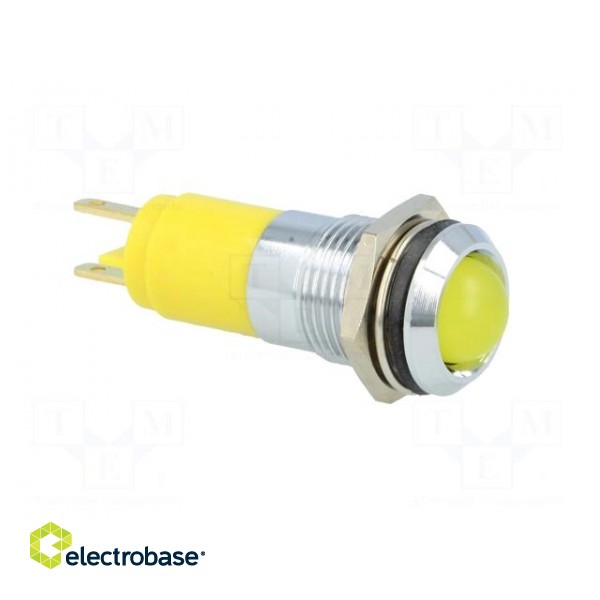 Indicator: LED | recessed | 12÷14VDC | 12÷14VAC | Cutout: Ø14.2mm | IP67 фото 8