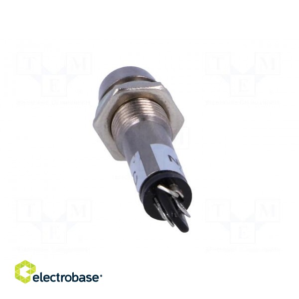 Indicator: LED | recessed | 12VDC | Cutout: Ø8.2mm | IP40 | metal image 5