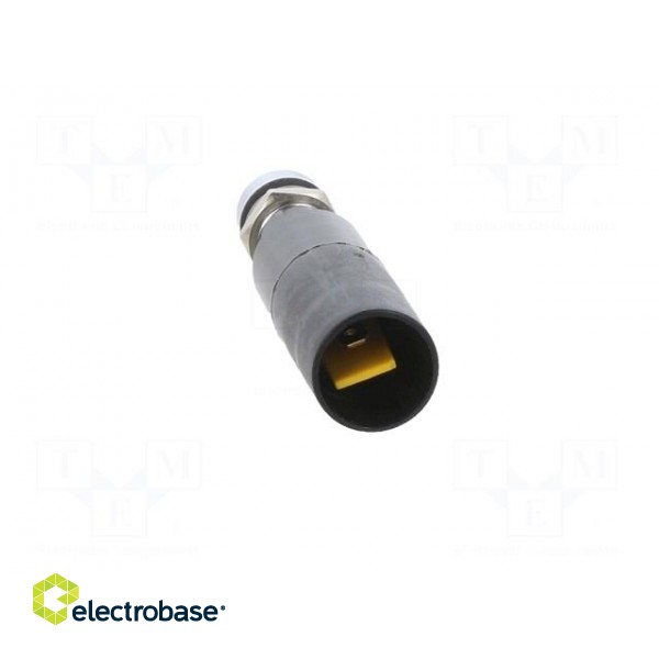 Indicator: LED | recessed | yellow | 230VAC | Ø8mm | IP67 | metal,plastic paveikslėlis 5