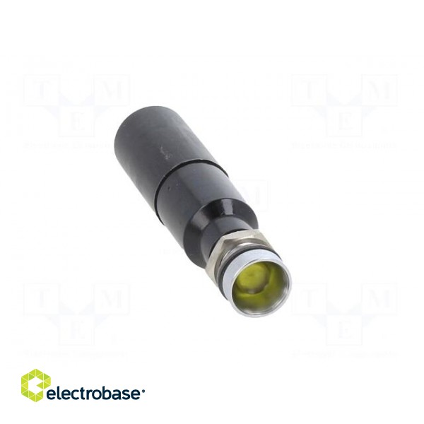 Indicator: LED | recessed | yellow | 230VAC | Ø8mm | IP67 | metal,plastic paveikslėlis 9