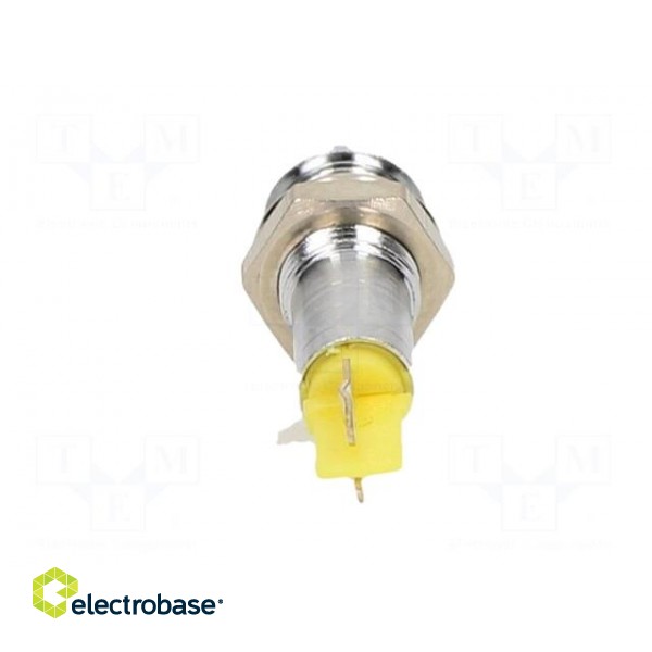 Indicator: LED | recessed | 24÷28VAC | Cutout: Ø6.2mm | for soldering image 5