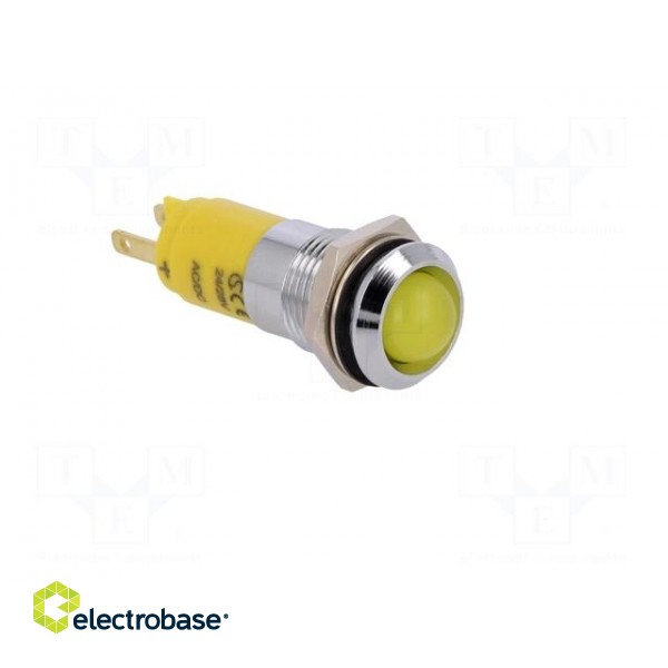 Indicator: LED | recessed | 24÷28VDC | 24÷28VAC | Cutout: Ø14.2mm | IP67 фото 8