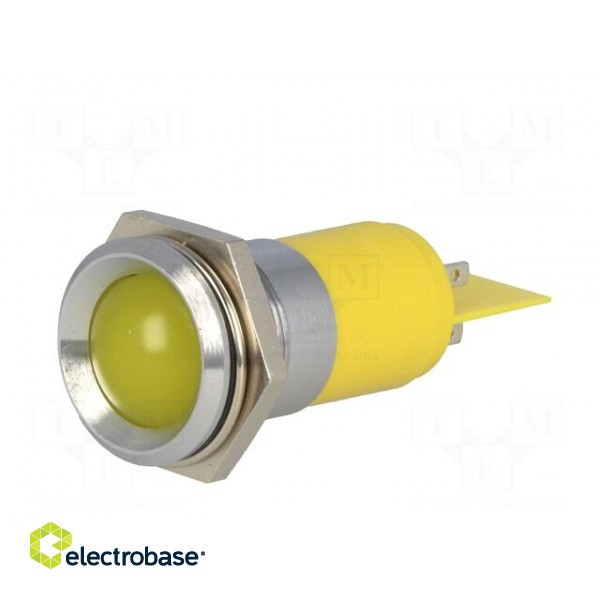 Indicator: LED | recessed | 24÷28VDC | 24÷28VAC | Cutout: Ø22.2mm | IP67 фото 2