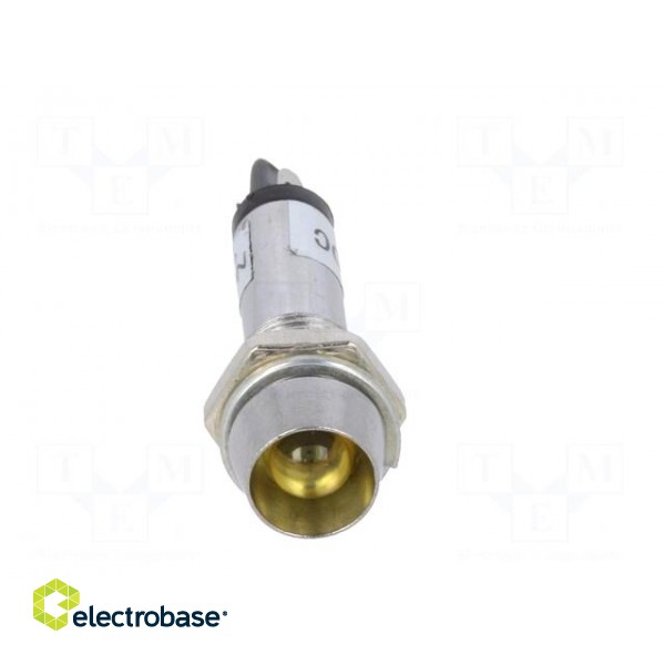 Indicator: LED | recessed | 24VDC | Cutout: Ø8.2mm | IP40 | metal image 9