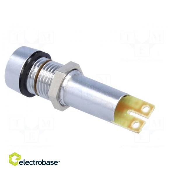 Indicator: LED | recessed | 24VDC | Cutout: Ø8.4mm | IP67 | connectors image 4