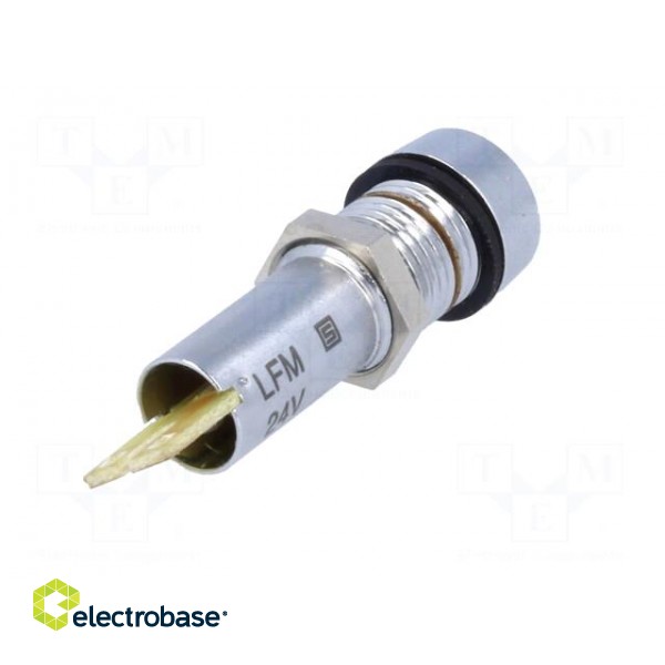 Indicator: LED | recessed | 24VDC | Cutout: Ø8.4mm | IP67 | connectors image 6