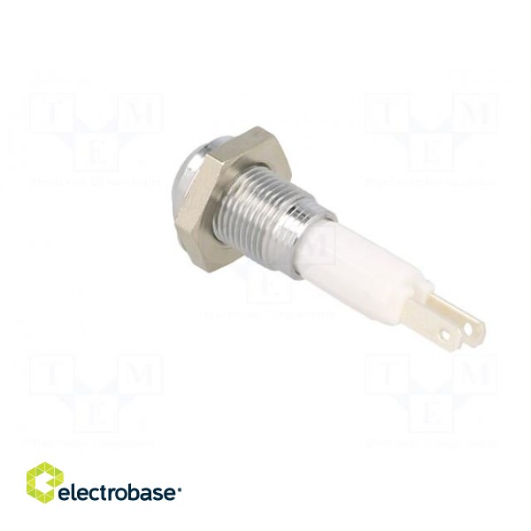 Indicator: LED | recessed | Cutout: Ø9mm | for PCB | brass | ØLED: 5mm paveikslėlis 4