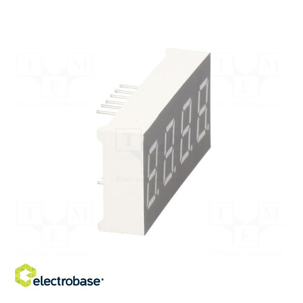 Display: LED | 7-segment | 10.16mm | 0.4" | No.char: 4 | red | 30÷60mcd image 9