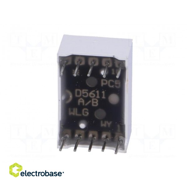 Display: LED | 7-segment | 14.2mm | 0.56" | No.char: 1 | red | 35mcd image 7