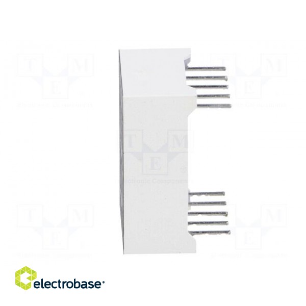 Display: LED | 7-segment | 14.2mm | 0.56" | No.char: 1 | red | 60mcd | anode image 5