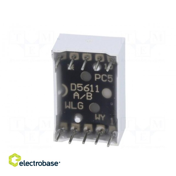 Display: LED | 7-segment | 14.2mm | 0.56" | No.char: 1 | yellow | 60mcd image 7