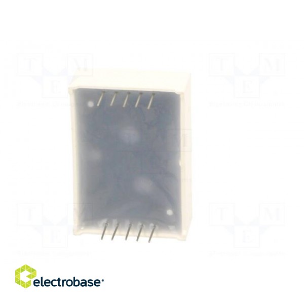 Display: LED | 7-segment | 25.4mm | 1" | No.char: 1 | orange | 70mcd | anode image 7