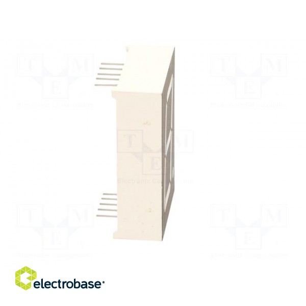 Display: LED | 7-segment | 25.4mm | 1" | No.char: 1 | orange | 70mcd | anode image 9