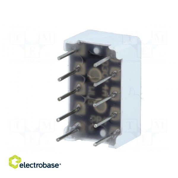 Display: LED | 7-segment | 7.62mm | 0.3" | No.char: 1 | green | 5mcd image 7