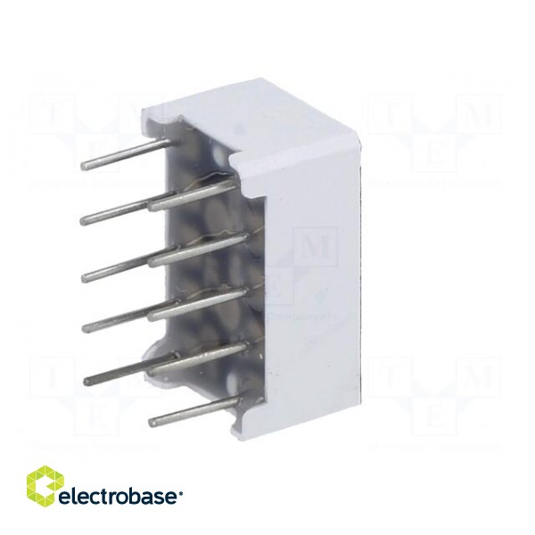 Display: LED | 7-segment | 7.62mm | 0.3" | No.char: 1 | red | 40mcd | anode image 8