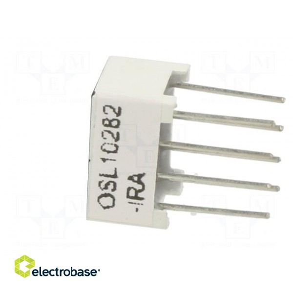 Display: LED | 7-segment | 7mm | 0.28" | No.char: 1 | red | 100mcd | anode image 5