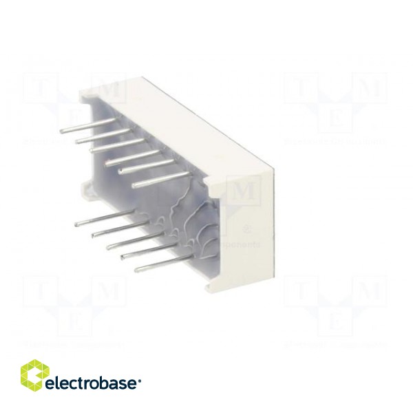 Display: LED | 7-segment | 7mm | 0.28" | No.char: 3 | yellow-green | anode image 8