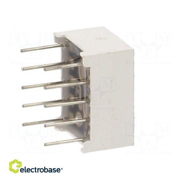 Display: LED | 7-segment | 9.9mm | 0.39" | No.char: 1 | yellow | 8mcd image 8