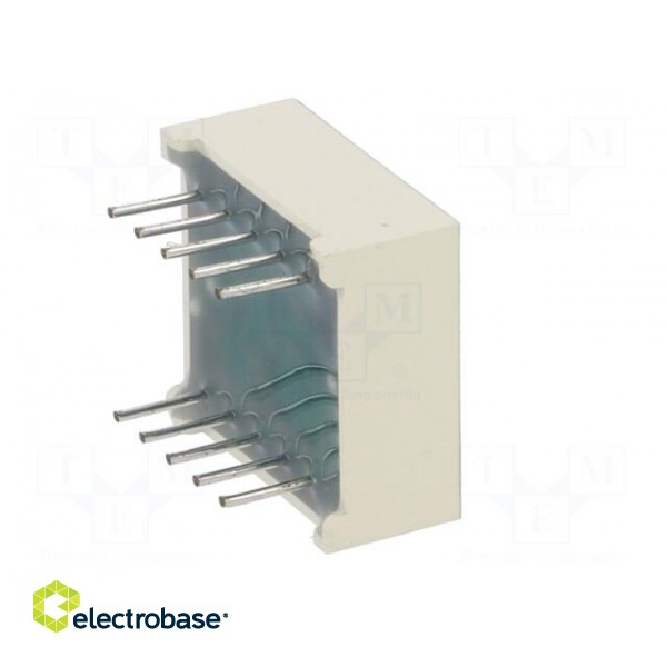 Display: LED | 7-segment | 7.6mm | 0.3" | No.char: 2 | green | 1.4÷4.4mcd image 8