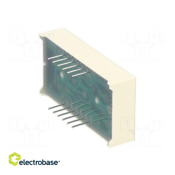 Display: LED | 7-segment | 14.2mm | 0.56" | No.char: 3 | green | 3÷10.5mcd image 8