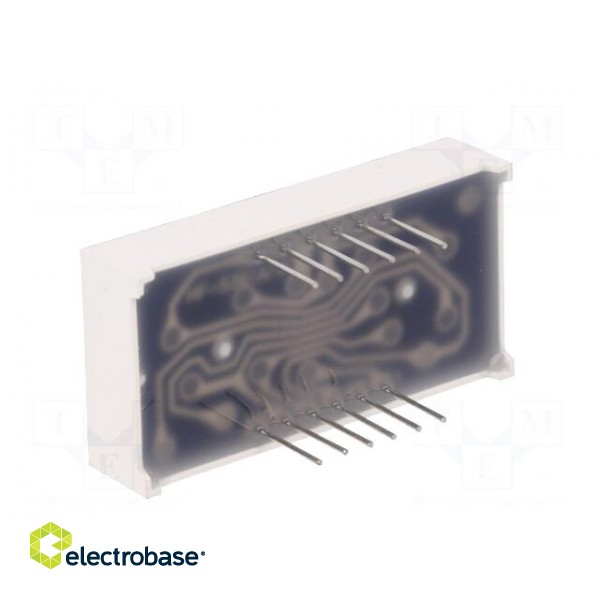 Display: LED | 7-segment | 14.2mm | 0.56" | No.char: 3 | red | 30÷60mcd image 6