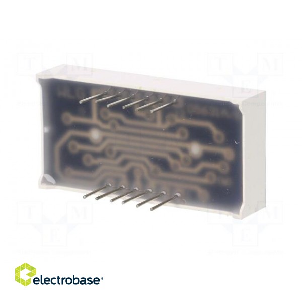 Display: LED | 7-segment | 14.2mm | 0.56" | No.char: 3 | red | 60mcd | anode image 7