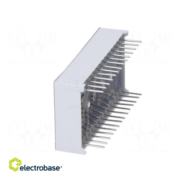 Display: LED | 7-segment | 14mm | 0.56" | No.char: 3 | red | 2÷4mcd | anode image 5