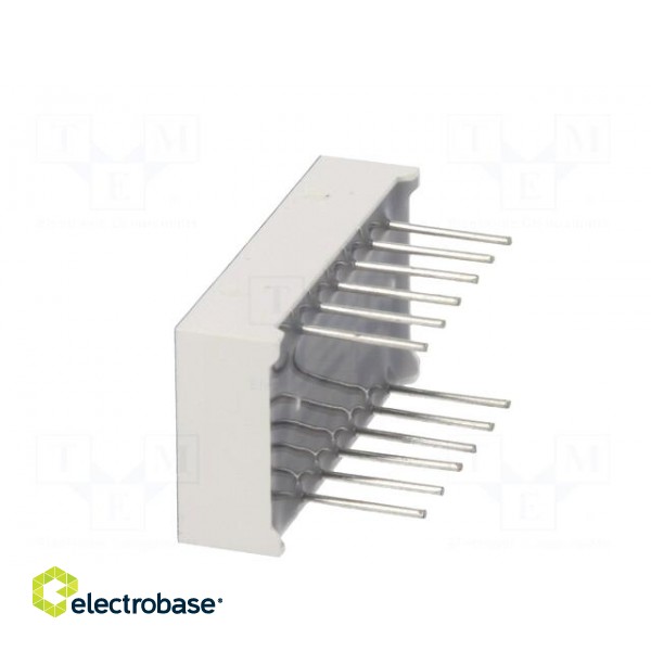 Display: LED | 7-segment | 8mm | 0.31" | No.char: 3 | red | 37÷74mcd | anode image 5