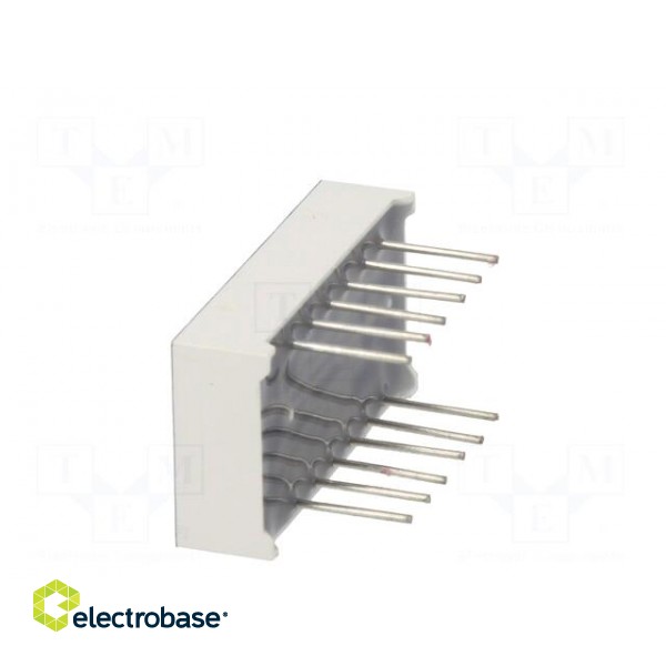 Display: LED | 7-segment | 8mm | 0.31" | No.char: 3 | yellow-green | anode image 5