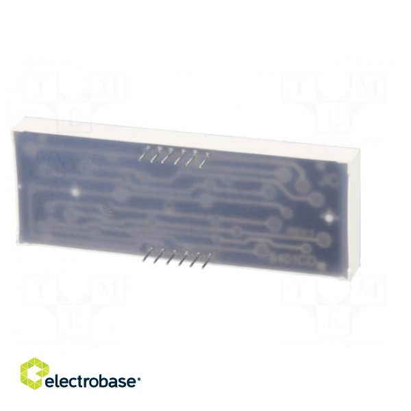 Display: LED | 7-segment | 20.4mm | 0.8" | No.char: 4 | yellow-green image 4