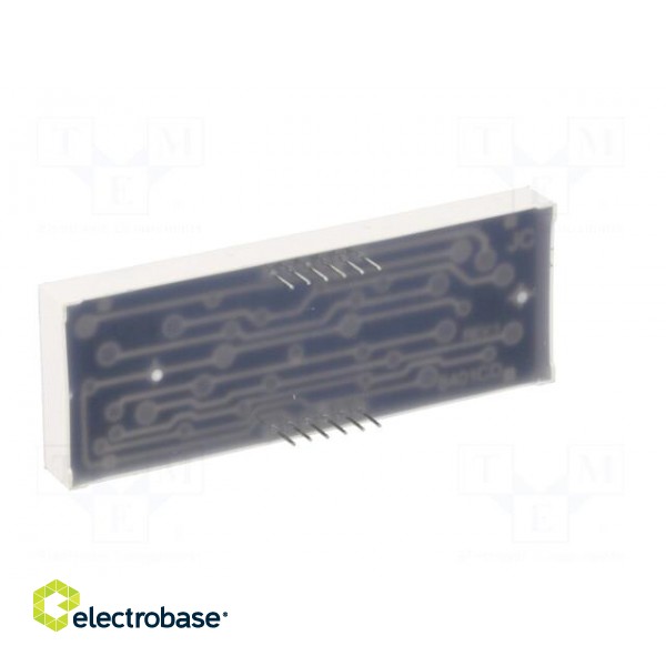 Display: LED | 7-segment | 20.4mm | 0.8" | No.char: 4 | yellow-green image 6