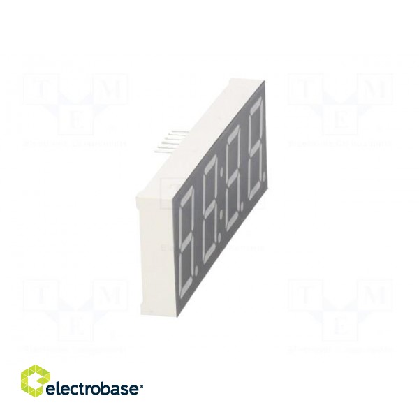 Display: LED | 7-segment | 20.4mm | 0.8" | No.char: 4 | yellow-green image 9