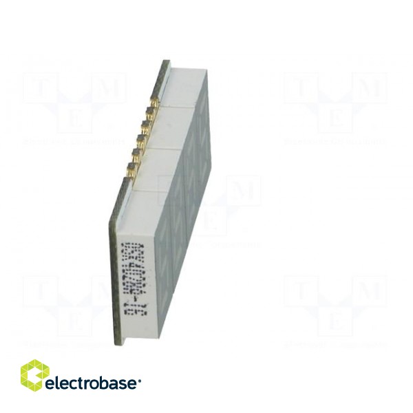 Display: LED | 7-segment | 7mm | 0.28" | No.char: 4 | green | 5÷15mcd | SMD image 9