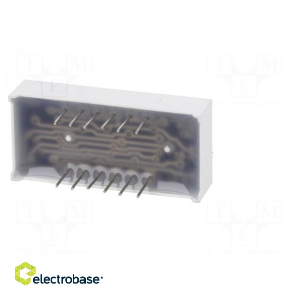 Display: LED | 7-segment | 9.2mm | 0.36" | No.char: 4 | yellow-green paveikslėlis 7