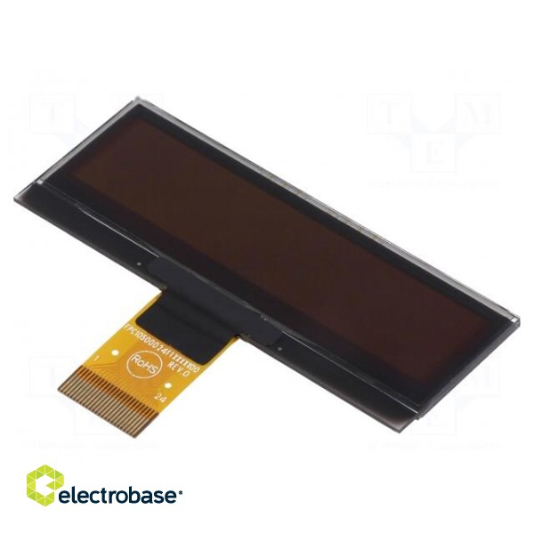 Display: OLED | graphical | 128x32 | Window dimensions: 57.02x15.1mm image 1