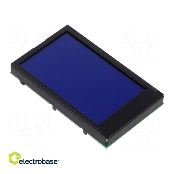 Display: LCD | alphanumeric | 4x20 | blue | 75x45.8mm | LED | Char: 6.45mm