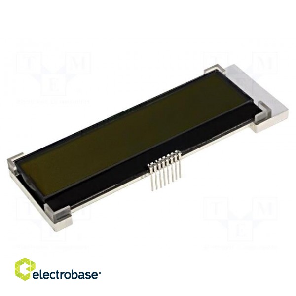 Display: LCD | alphanumeric | COG,FSTN Positive | 16x2 | LED | PIN: 8