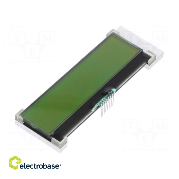 Display: LCD | alphanumeric | COG,STN Positive | 20x2 | green | LED