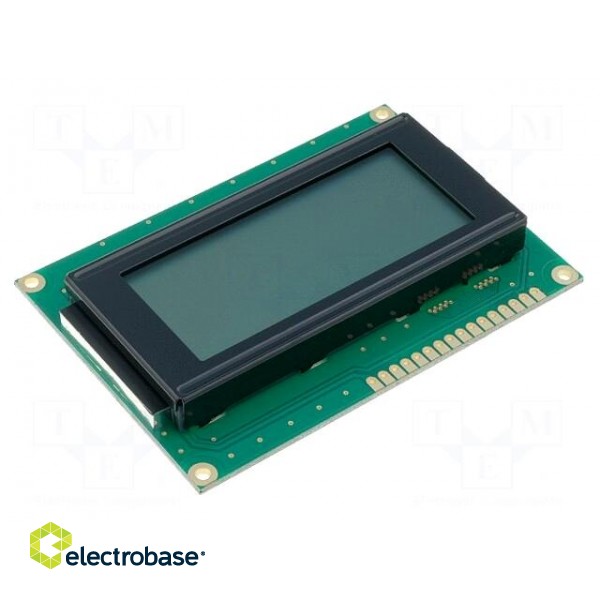 Display: LCD | alphanumeric | STN Positive | 16x4 | gray | 87x60x13.6mm