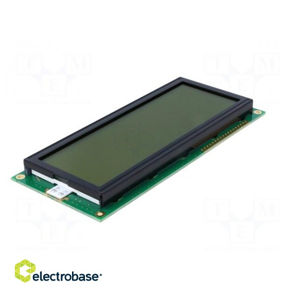 Display: LCD | alphanumeric | STN Positive | 20x4 | yellow-green | LED image 2